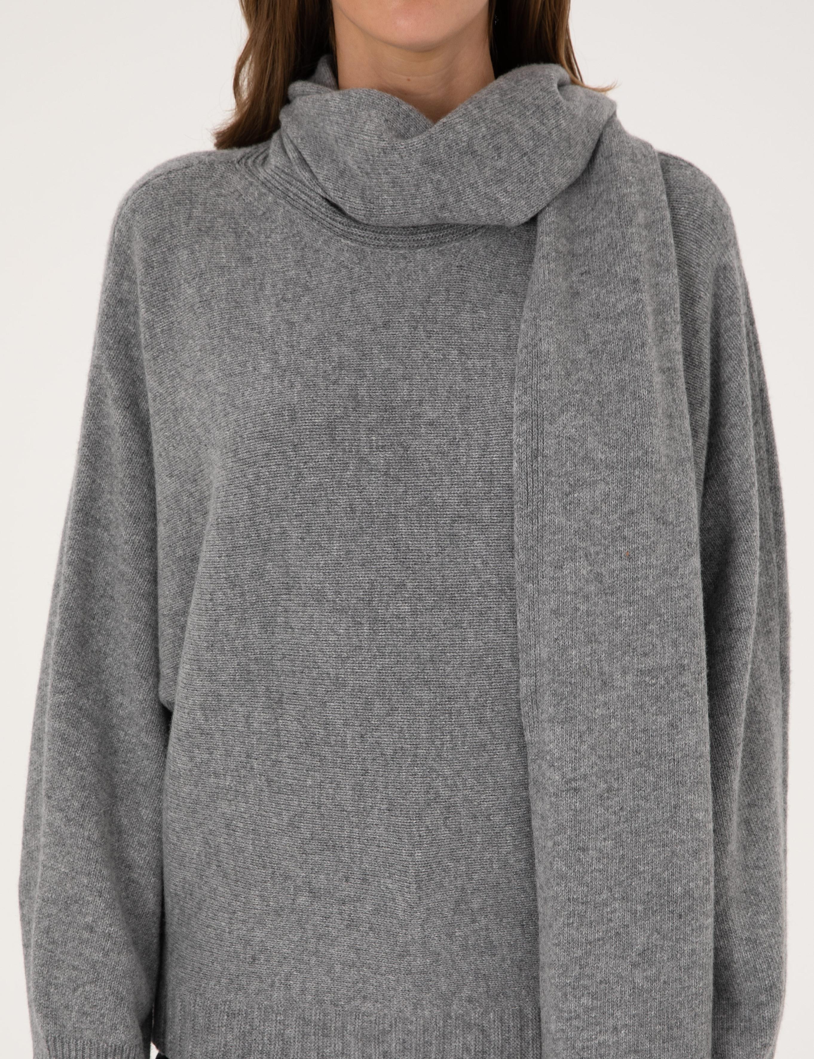 Gri Melanj Oversize Kazak