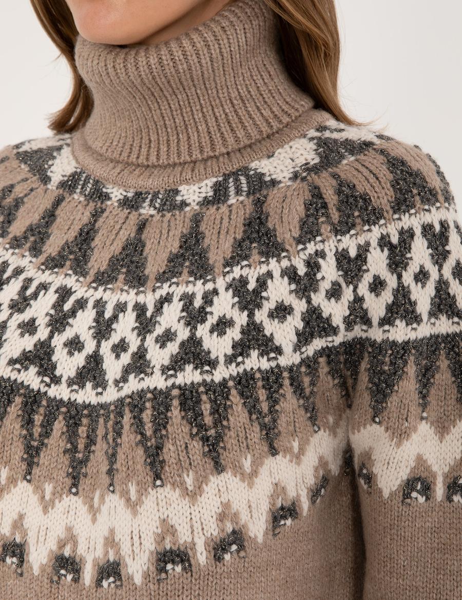 Vizon Regular Fit Balıkçı Yaka Kazak