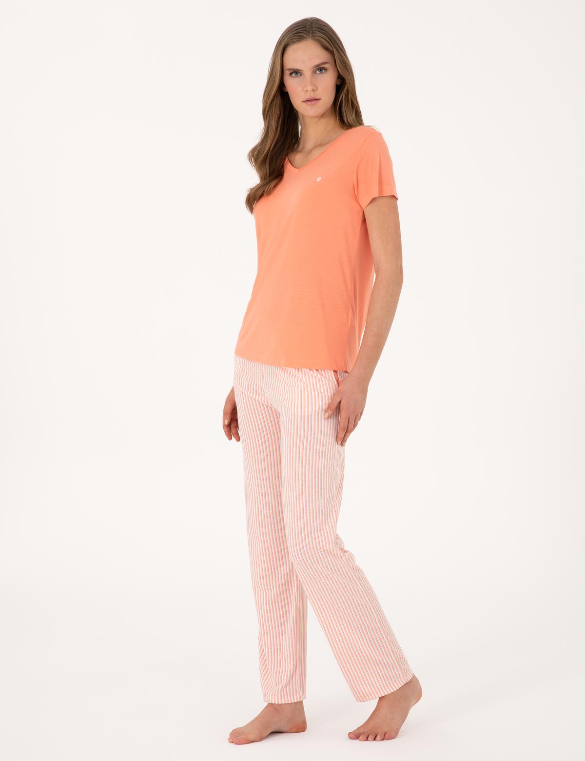 Somon Kısakollu Pijama Takımı - 50319002003