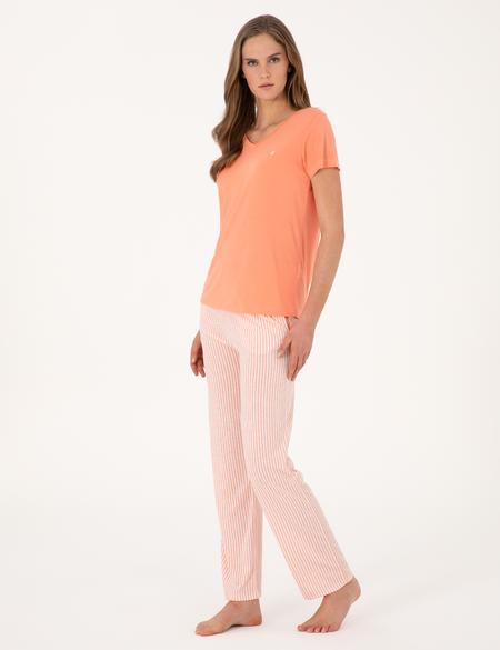 Somon Kısakollu Pijama Takımı - 50319002003