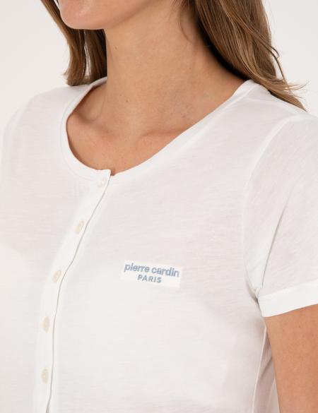 Beyaz Lohusa Pijama Takımı - 50319051002