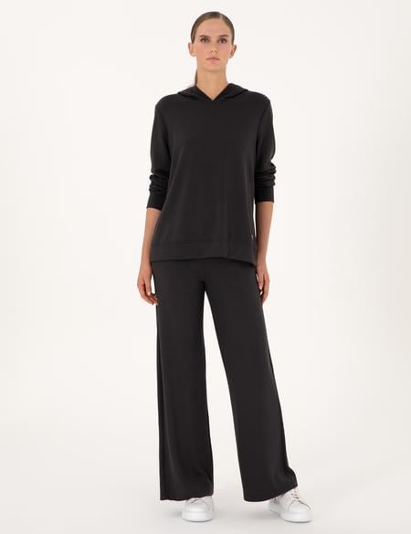 Antrasit Flare Fit Modal Karışımlı Eşofman Altı - 50314962028