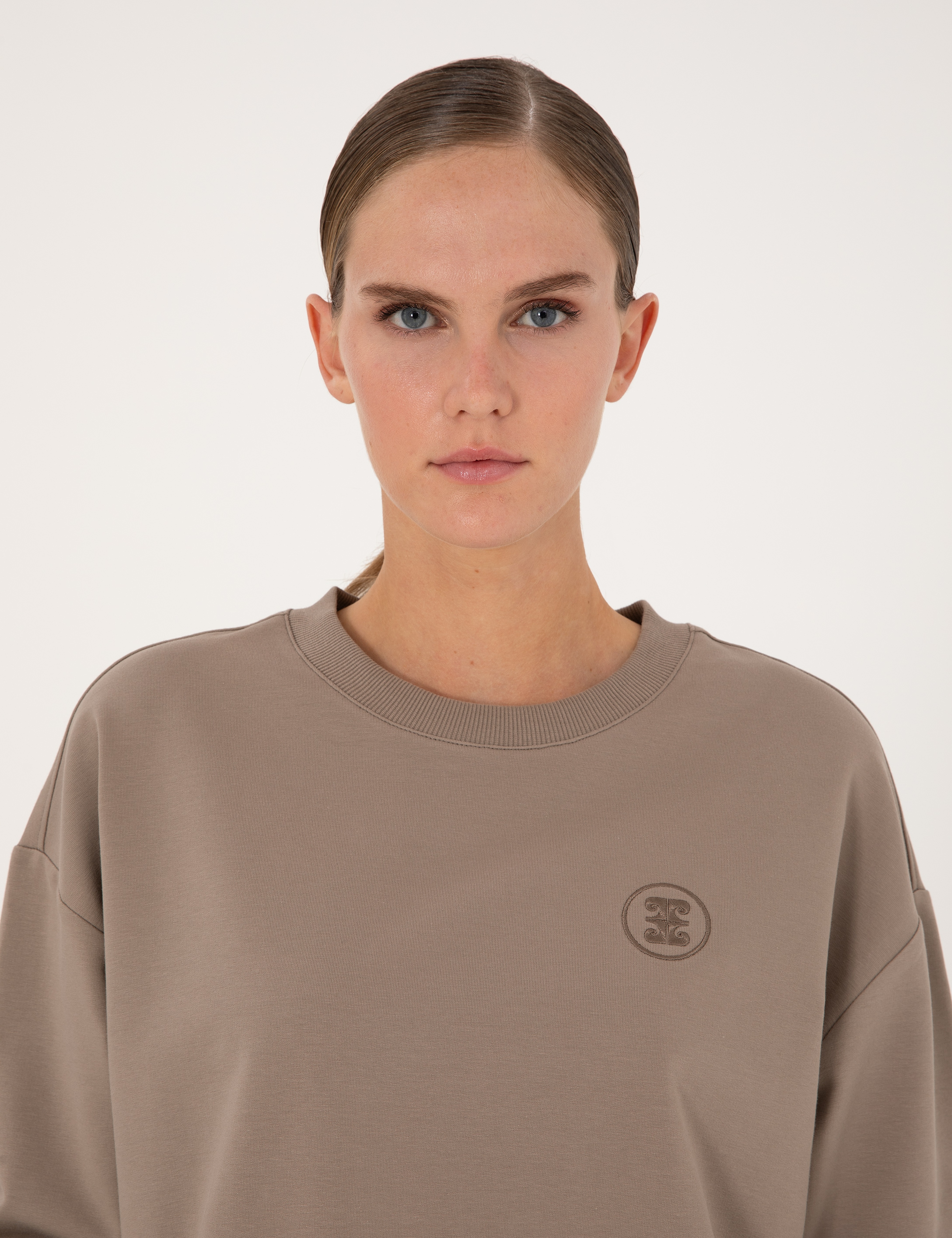 Vizon Oversize 2 İplik Sweatshirt - Image 2