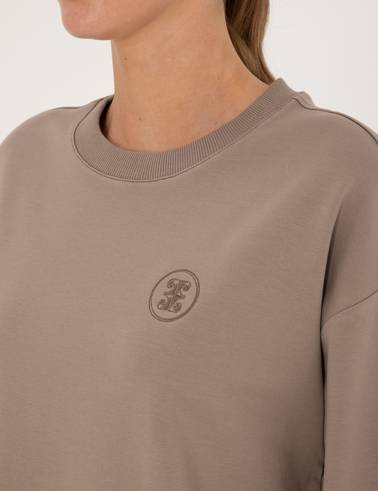 Vizon Oversize 2 İplik Sweatshirt