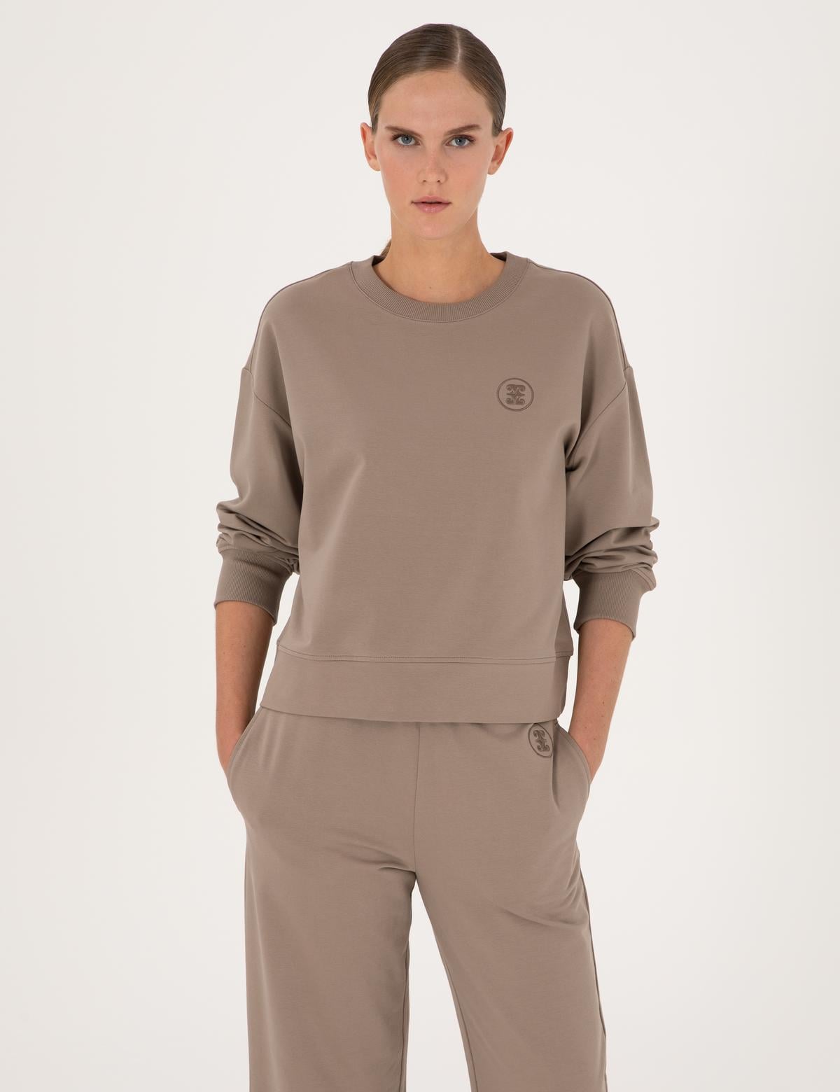 Vizon Oversize 2 İplik Sweatshirt