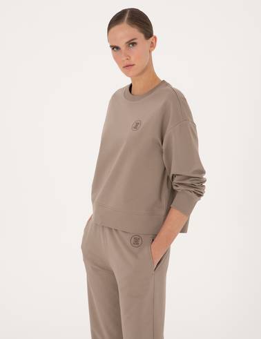 Vizon Oversize 2 İplik Sweatshirt