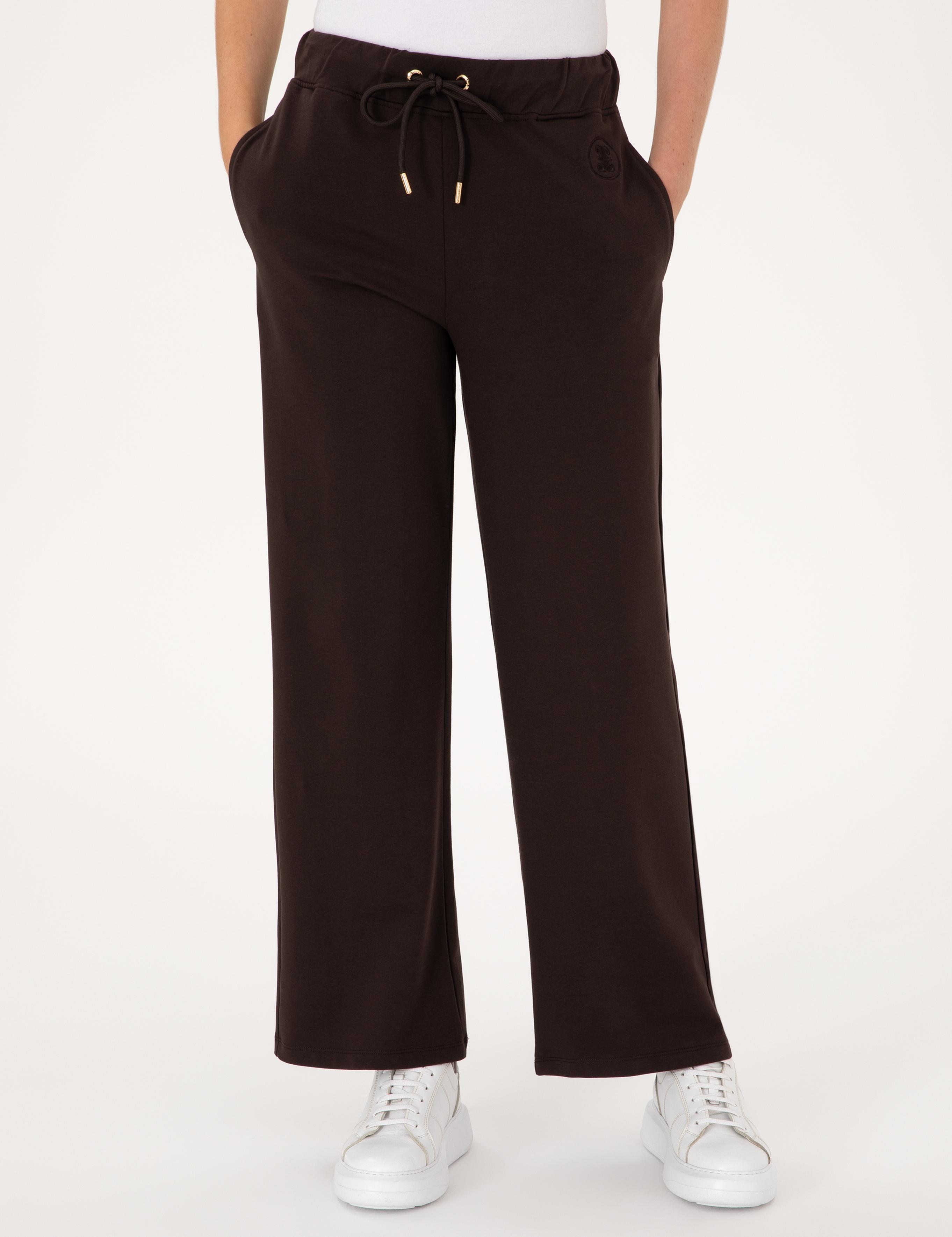 Kahverengi Loose Fit Eşofman Altı