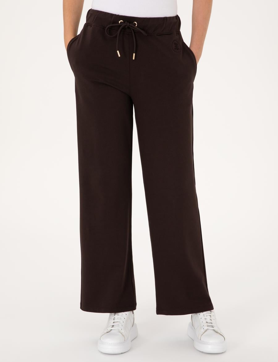 Kahverengi Loose Fit Eşofman Altı