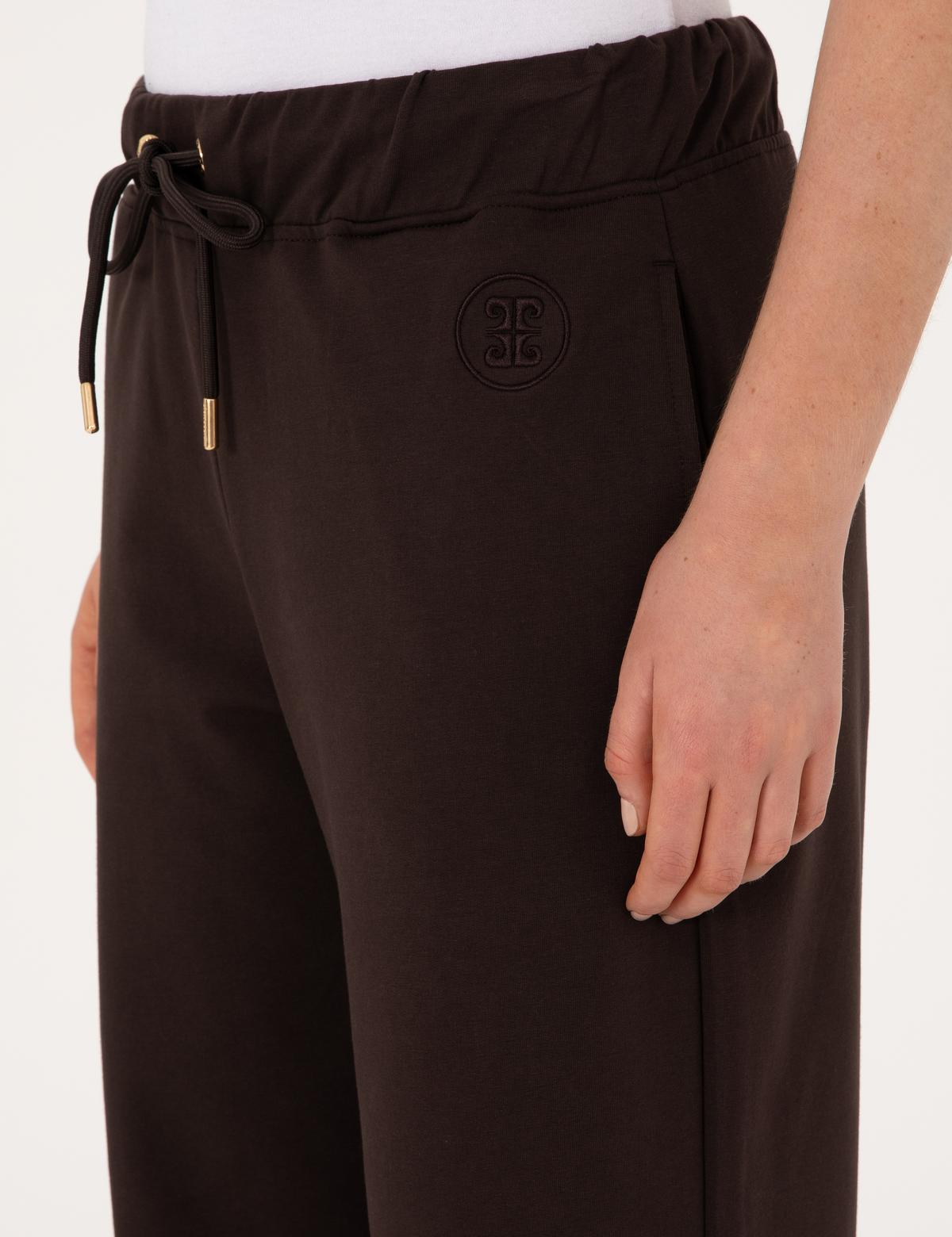 Kahverengi Loose Fit Eşofman Altı - 50314964022