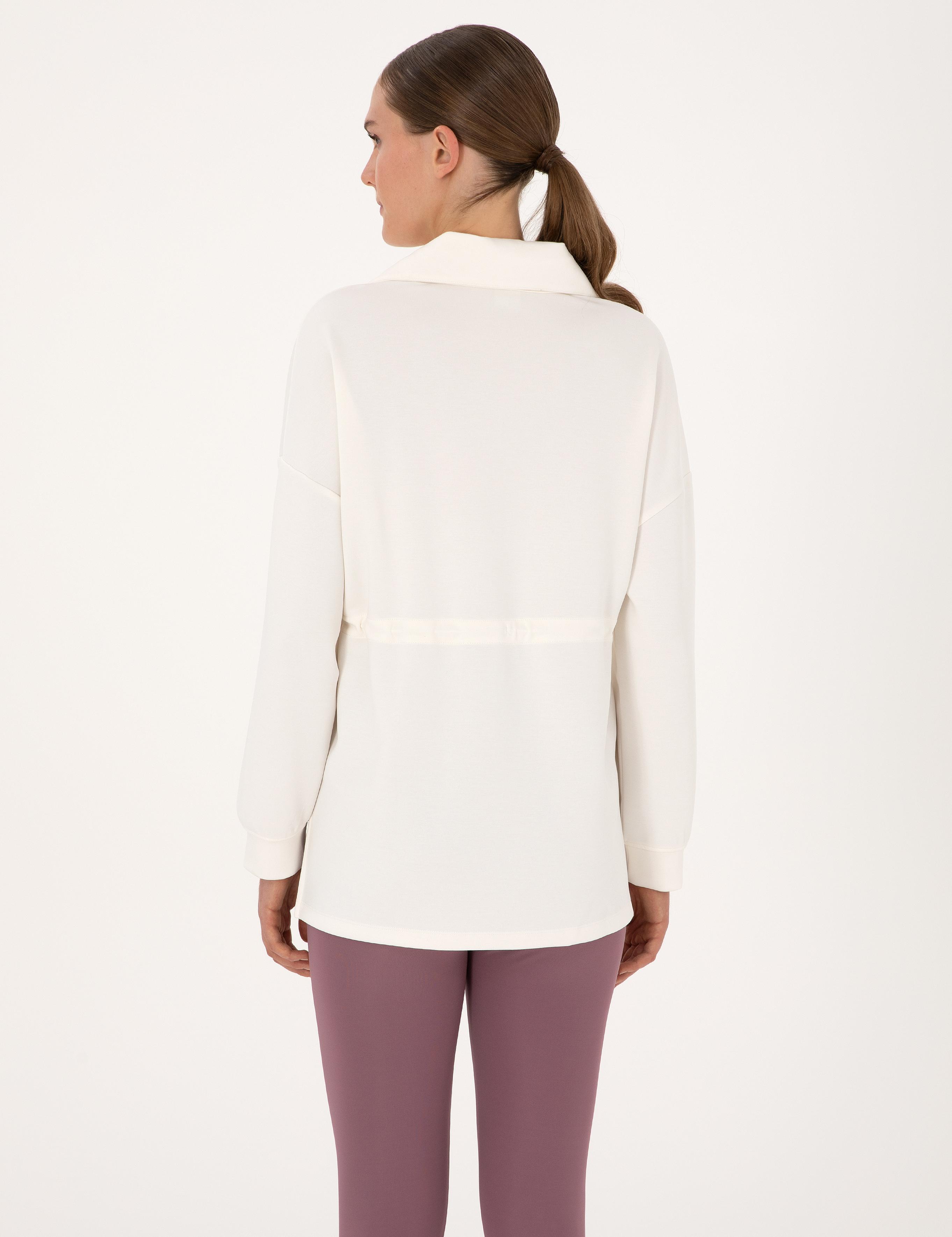 Ekru Oversize Sweatshirt