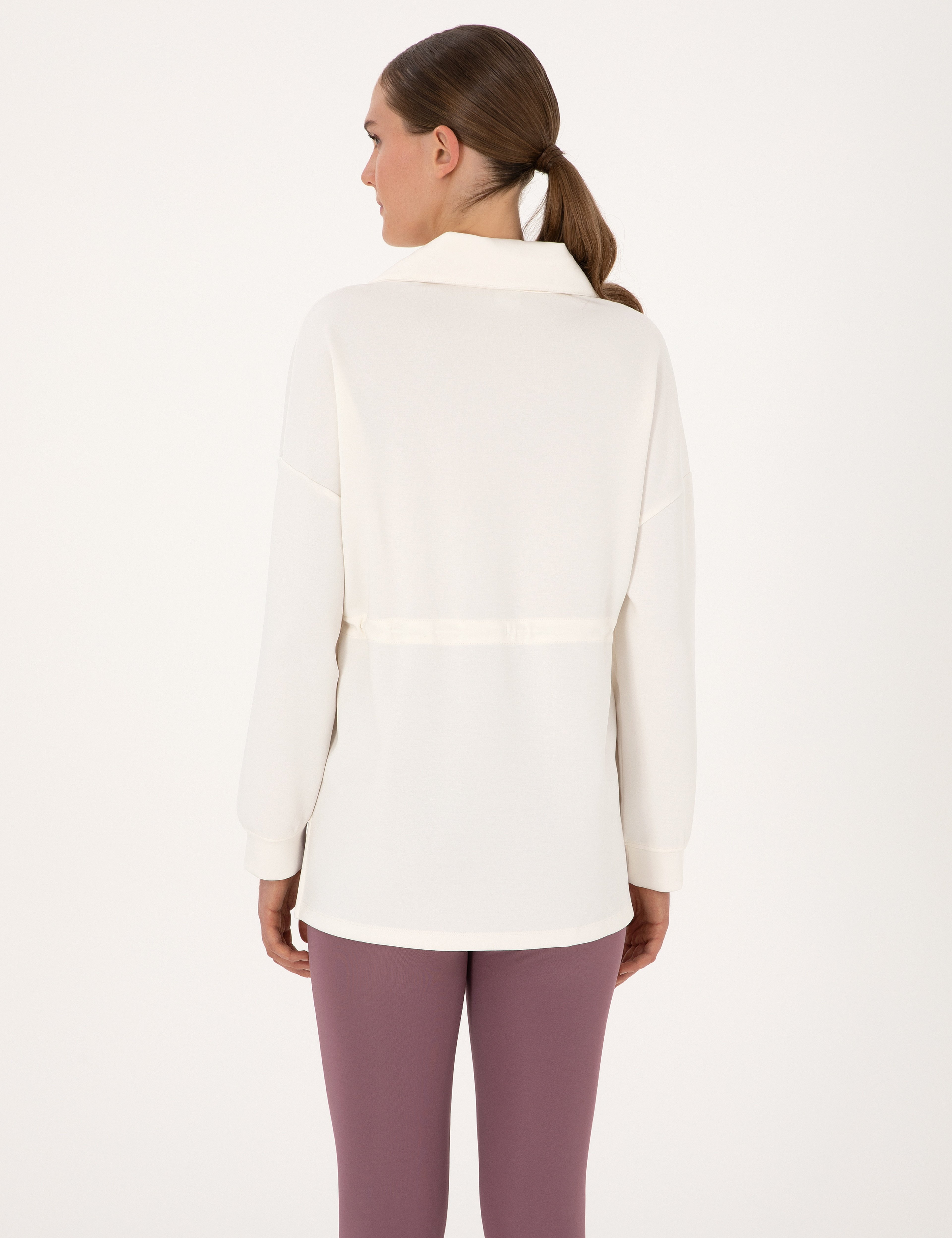 Ekru Oversize Sweatshirt