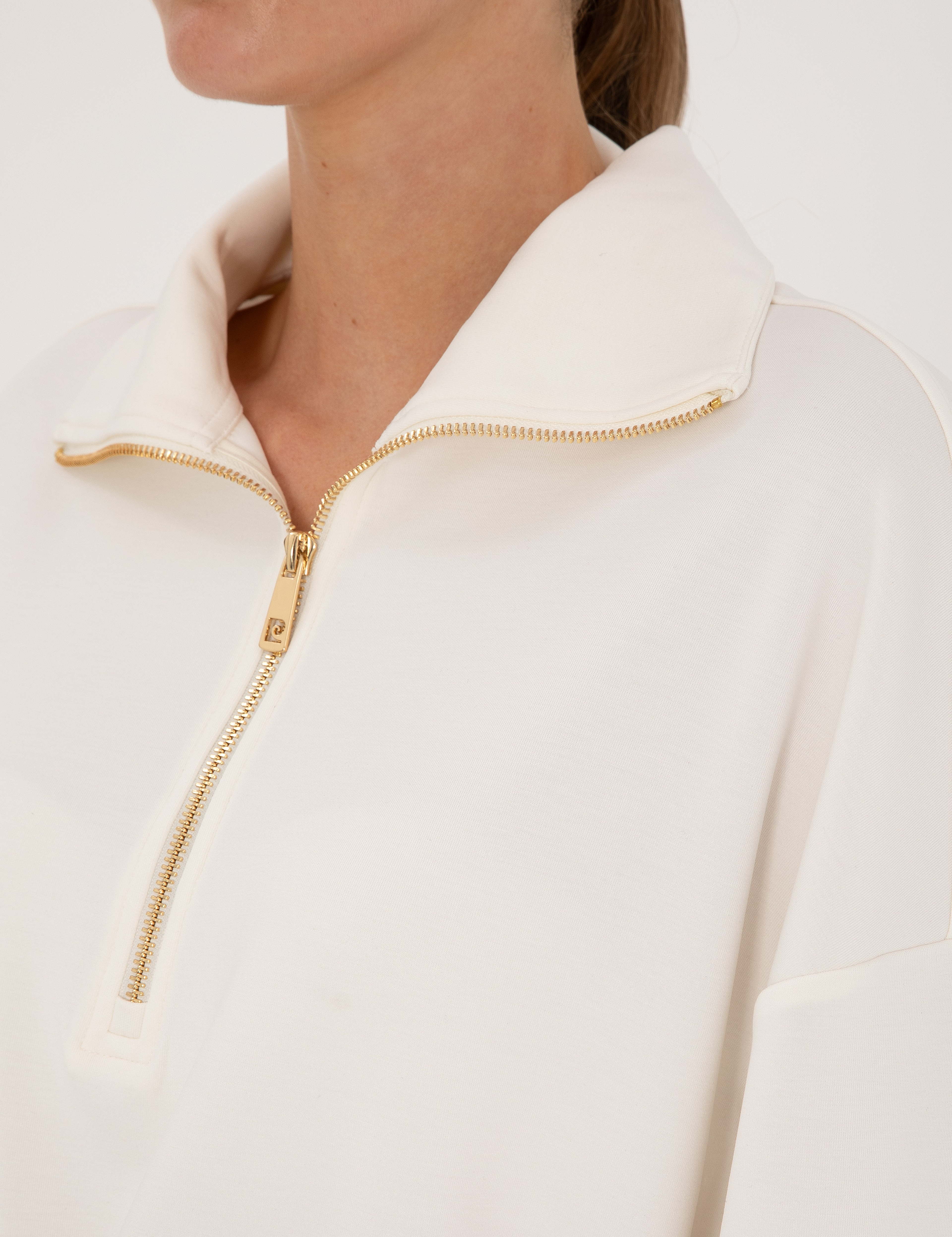 Ekru Oversize Sweatshirt - Image 7