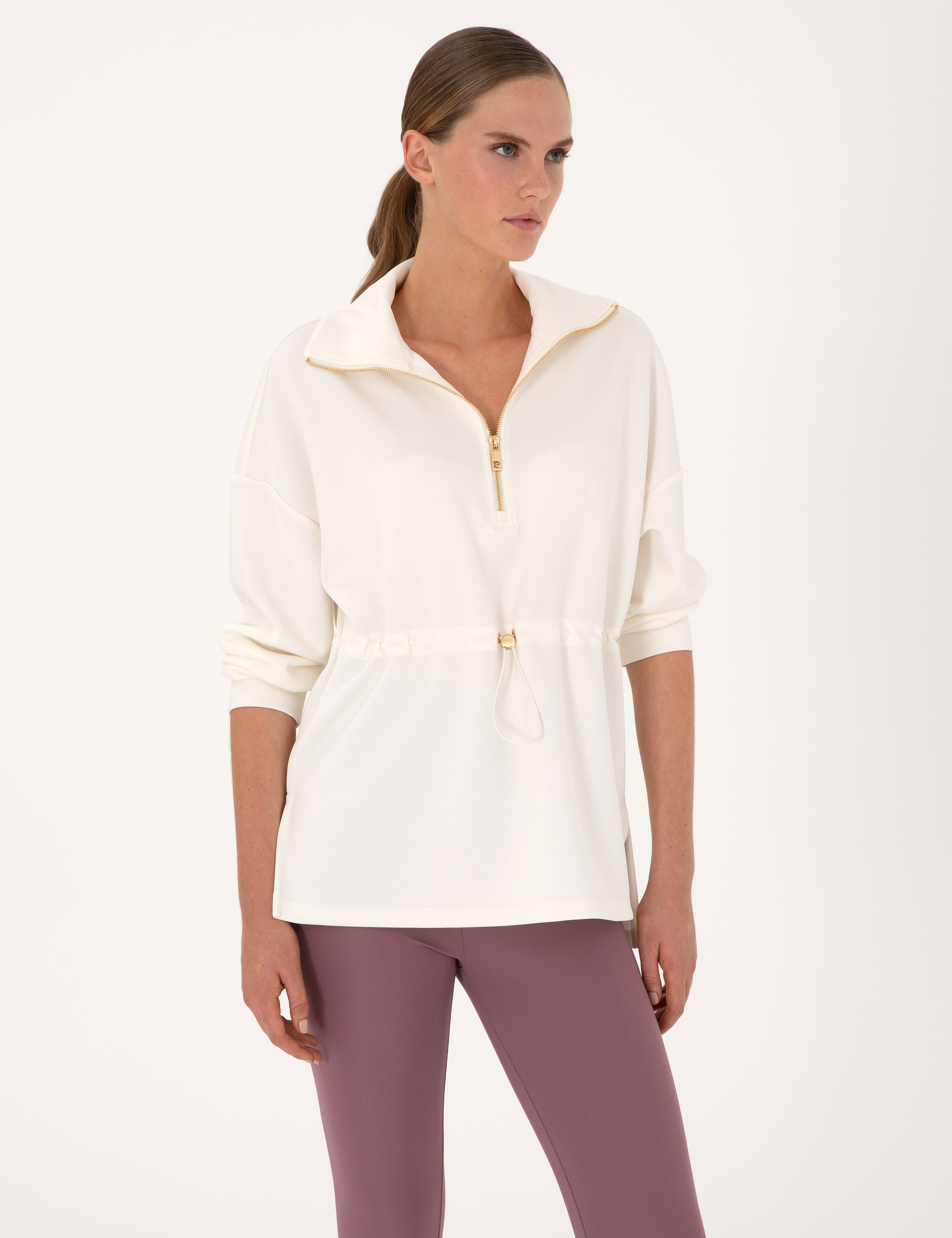 Ekru Oversize Sweatshirt
