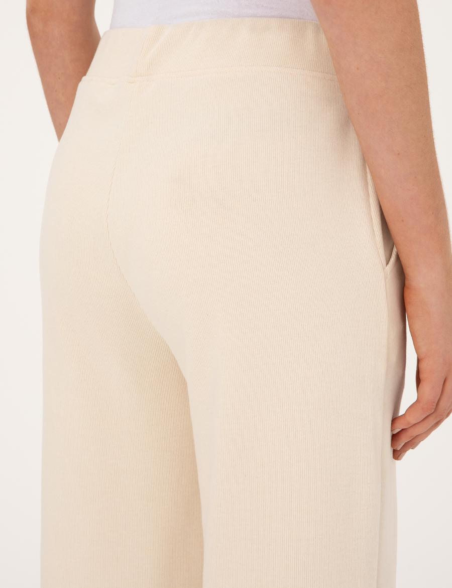 Ekru Loose Fit Eşofman Altı