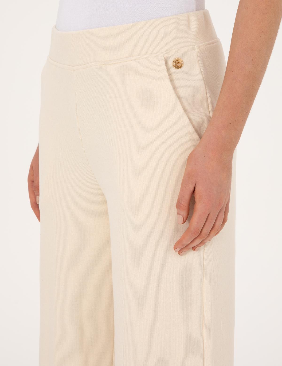 Ekru Loose Fit Eşofman Altı - 50314953022