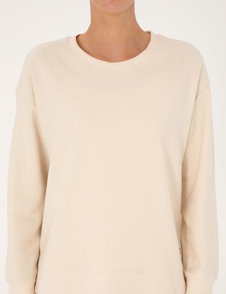 Ekru Oversize Sweatshirt - 50314948025