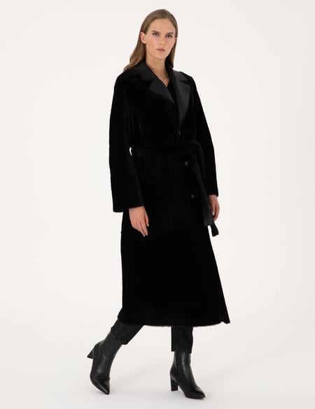 Siyah Regular Fit Deri Ceket - 50311211003