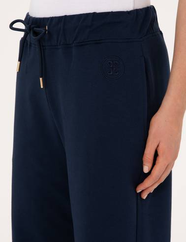 Lacivert Loose Fit Eşofman Altı