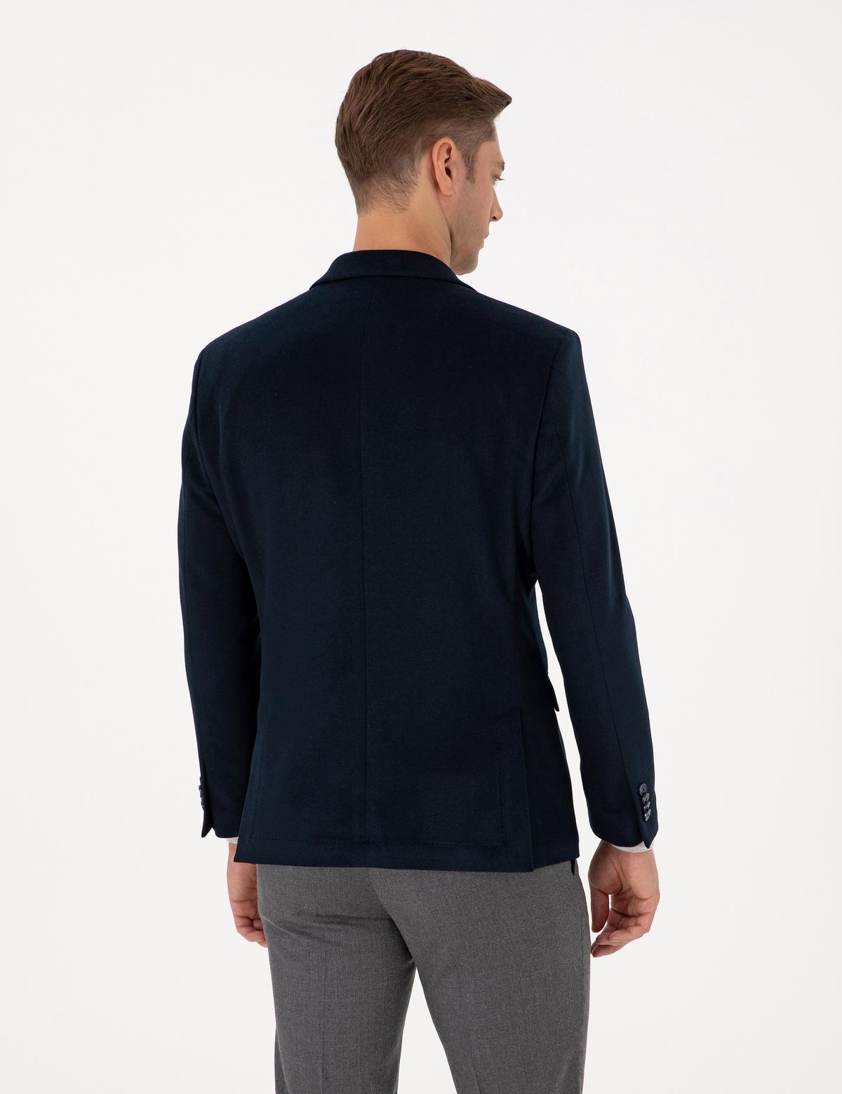 Lacivert Slim Fit Ceket - 50311398107