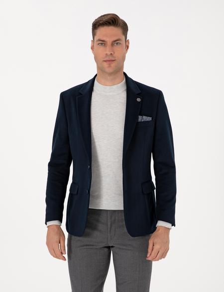Lacivert Slim Fit Ceket - 50311398107