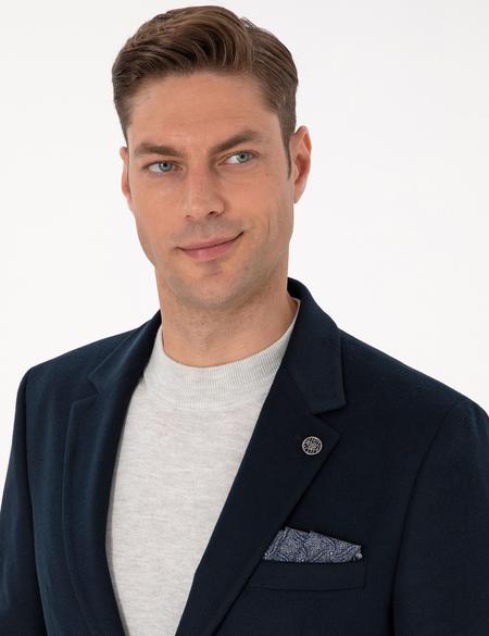 Lacivert Slim Fit Ceket - 50311398107