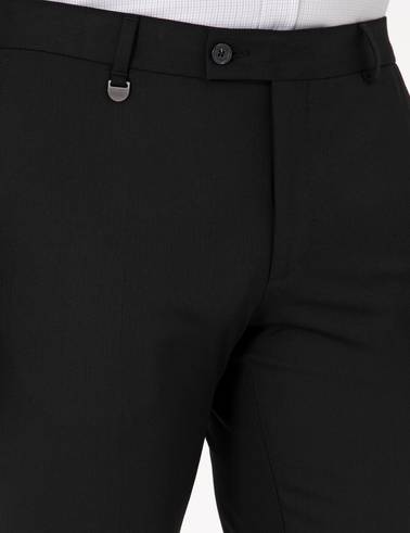 Siyah Slim Fit Kumaş Pantolon