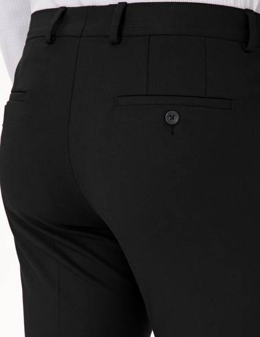 Siyah Slim Fit Kumaş Pantolon