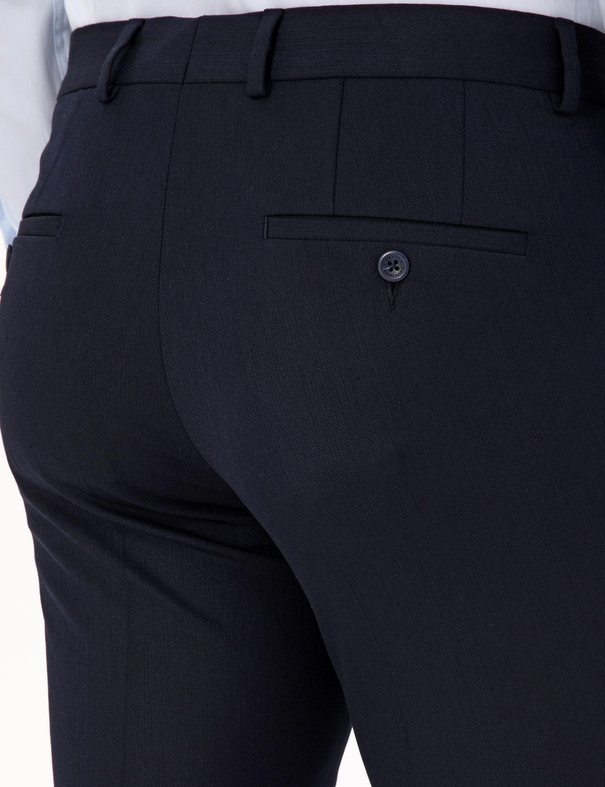 Lacivert Slim Fit Kumaş Pantolon - 50311591108