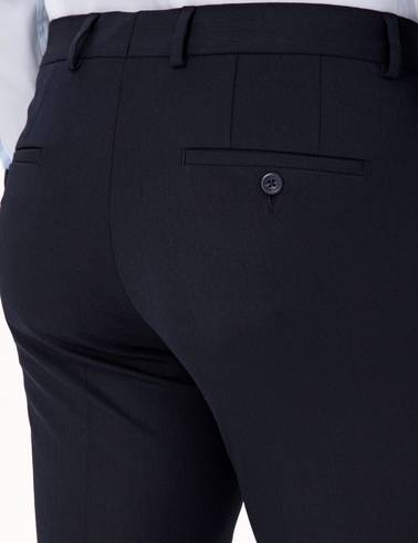 Lacivert Slim Fit Kumaş Pantolon