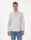 Gri Regular Fit Uzun Kollu Gömlek