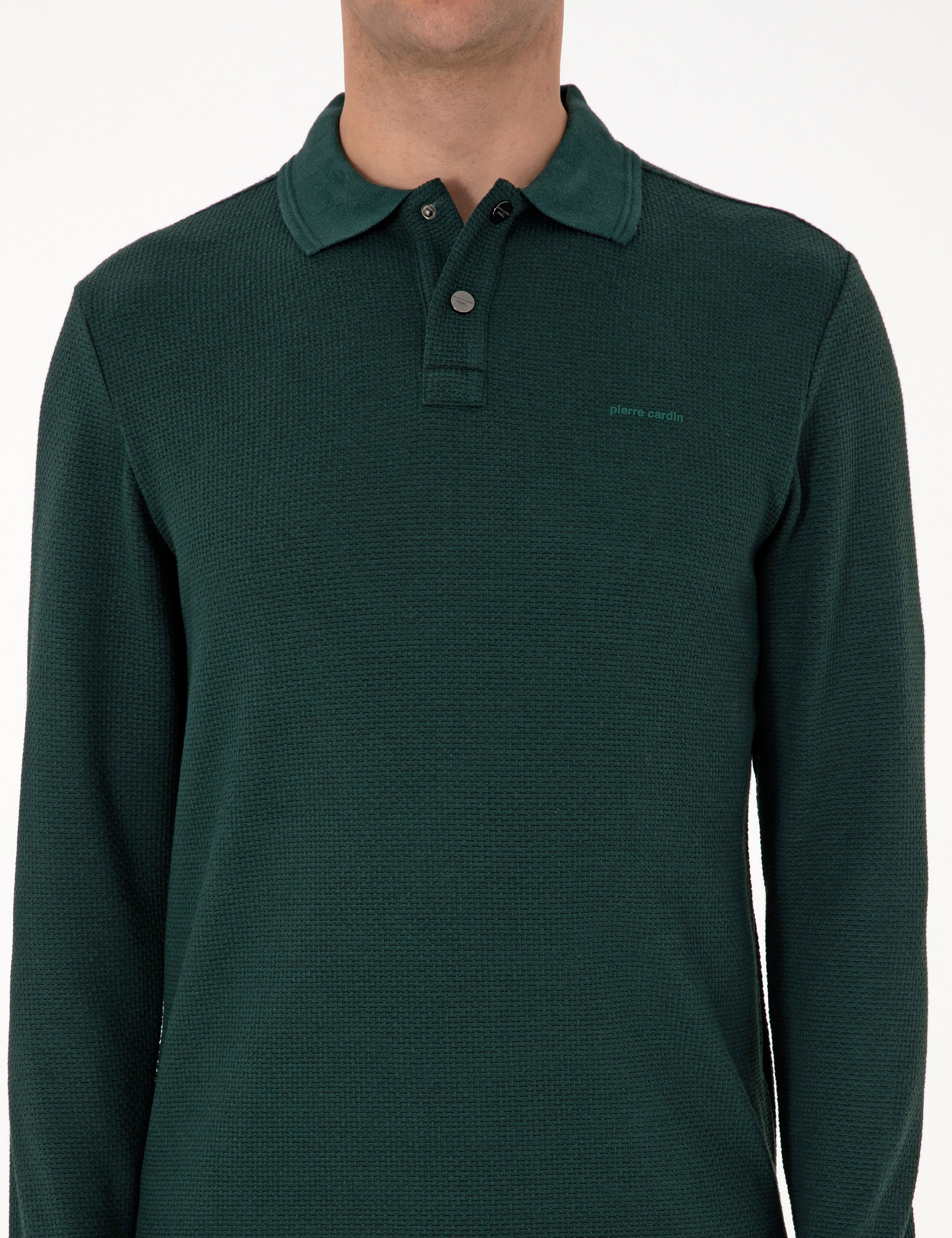 Koyu Yeşil Regular Fit Sweatshirt - Image 6