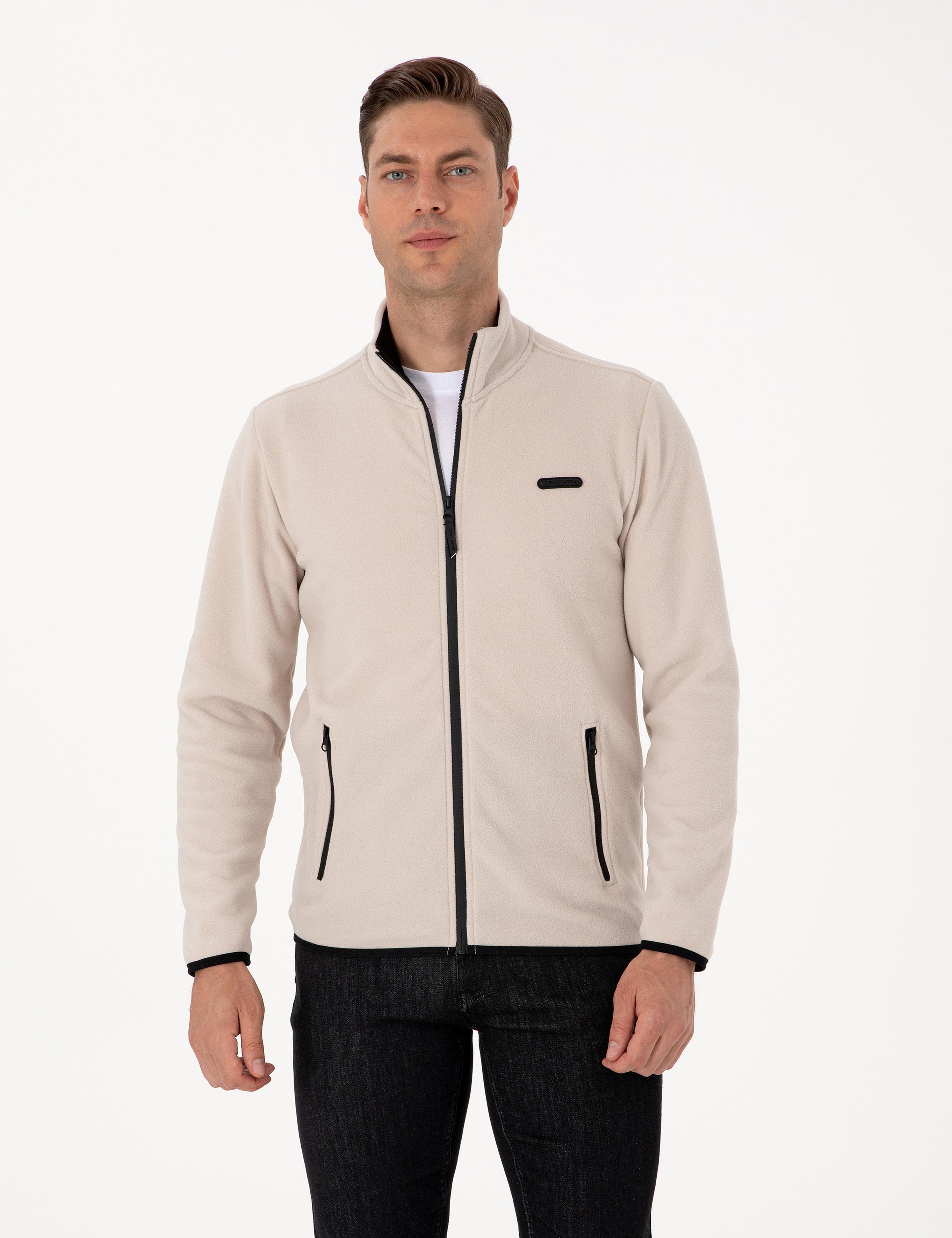 Taş Regular Fit Polar Hırka