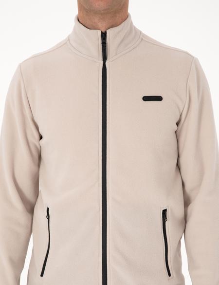 Taş Regular Fit Polar Hırka - 50314014053