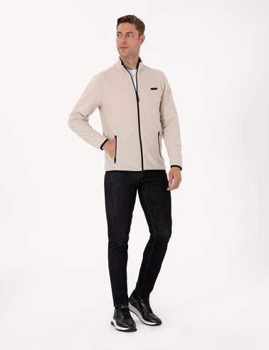Taş Regular Fit Polar Hırka
