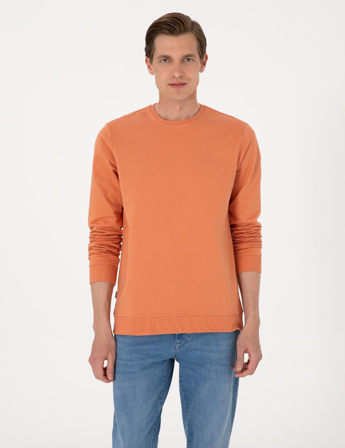 Somon 2 İplik Regular Fit Bisiklet Yaka Basic Sweatshirt - 50314054104