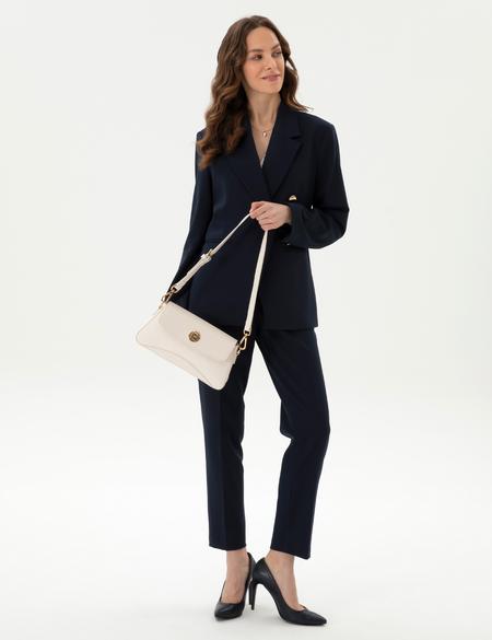 Ekru Omuz Çantası - 50318421002