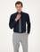 Lacivert Slim Fit Uzun Kollu Basic Gömlek