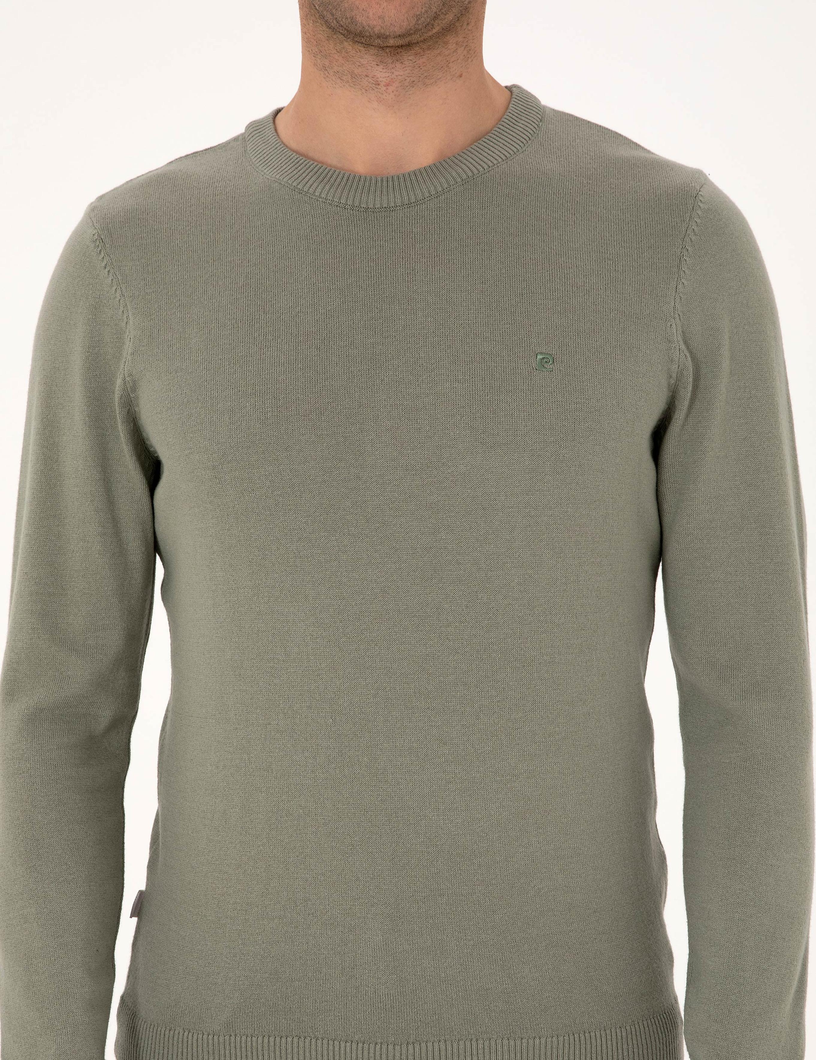 Ada Çayı Slim Fit Bisiklet Yaka Basic Triko Kazak