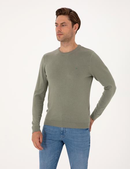 Ada Çayı Slim Fit Bisiklet Yaka Basic Triko Kazak - 50314192145