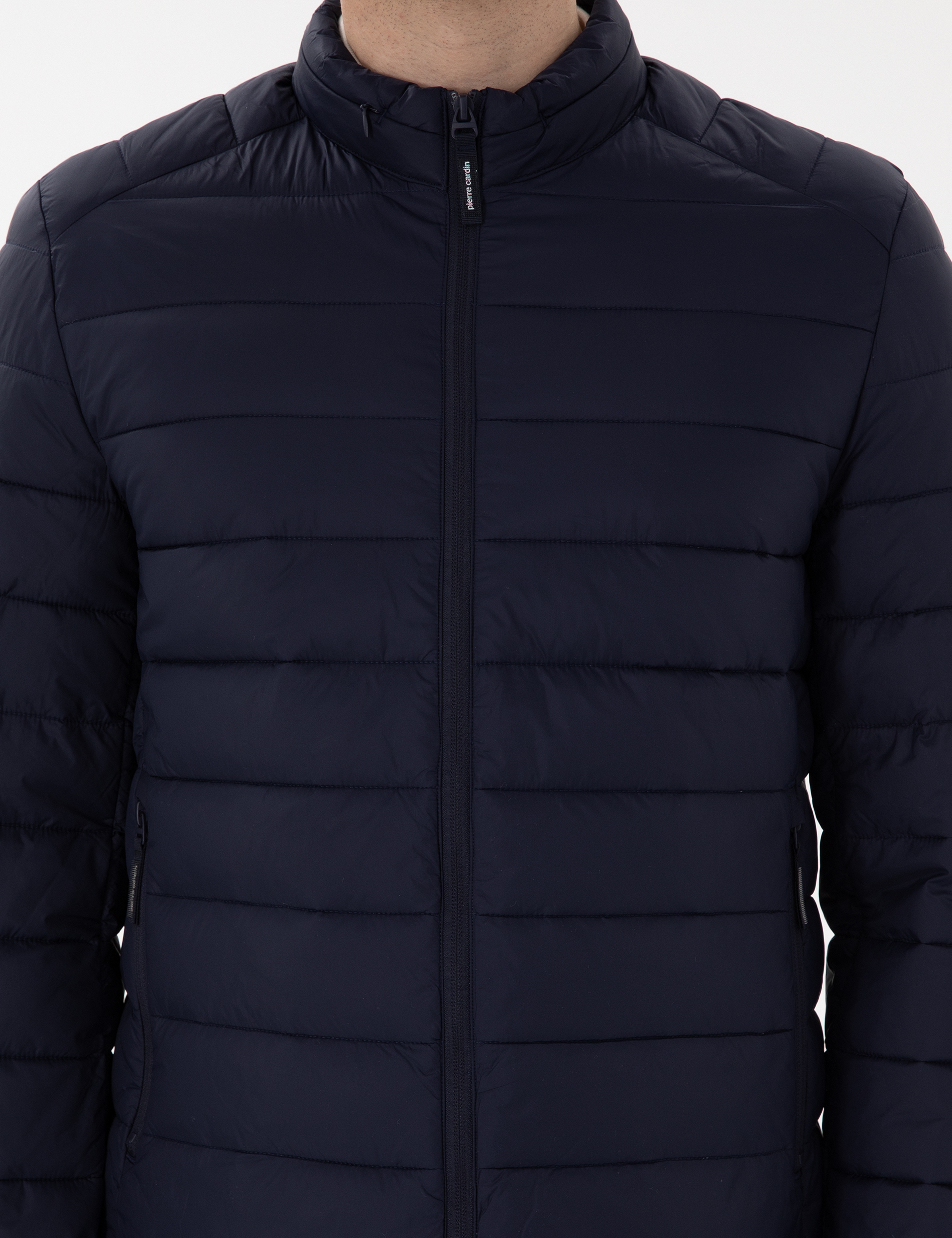 Lacivert Cropped Slim Mont - Image 6