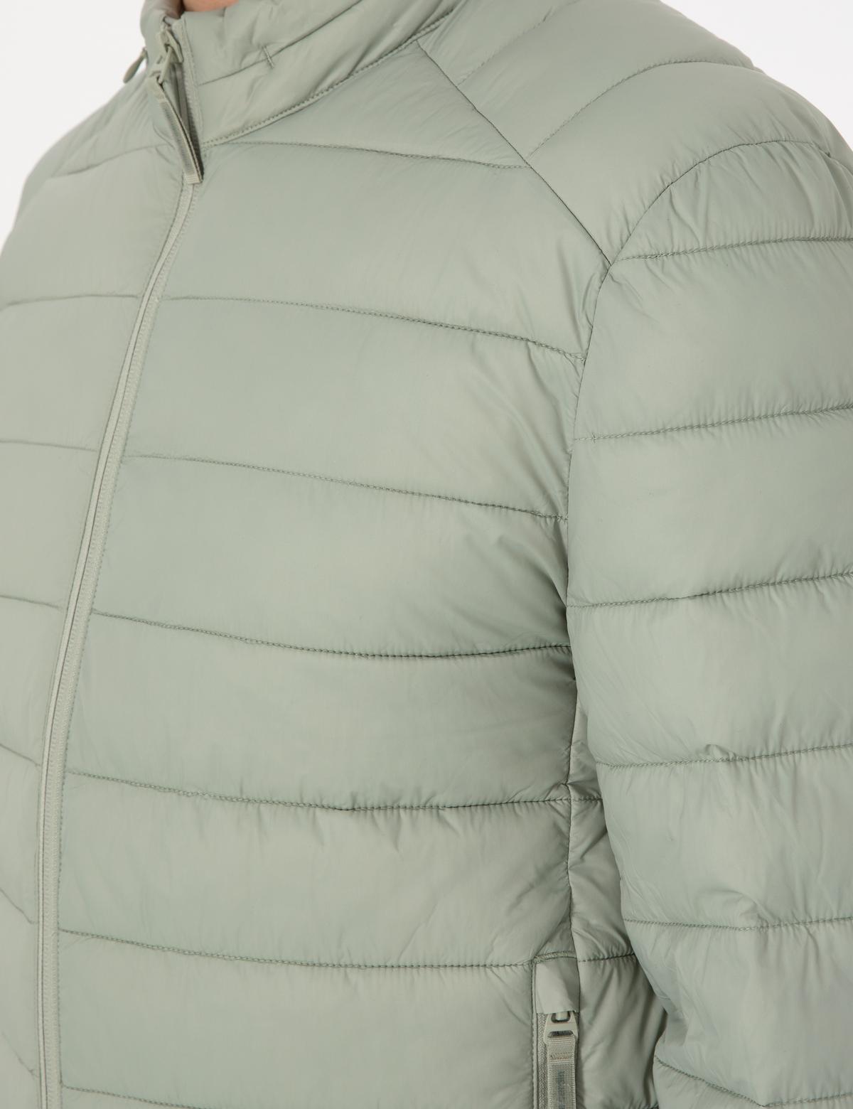 Yeşil Cropped Slim Mont - 50302527095