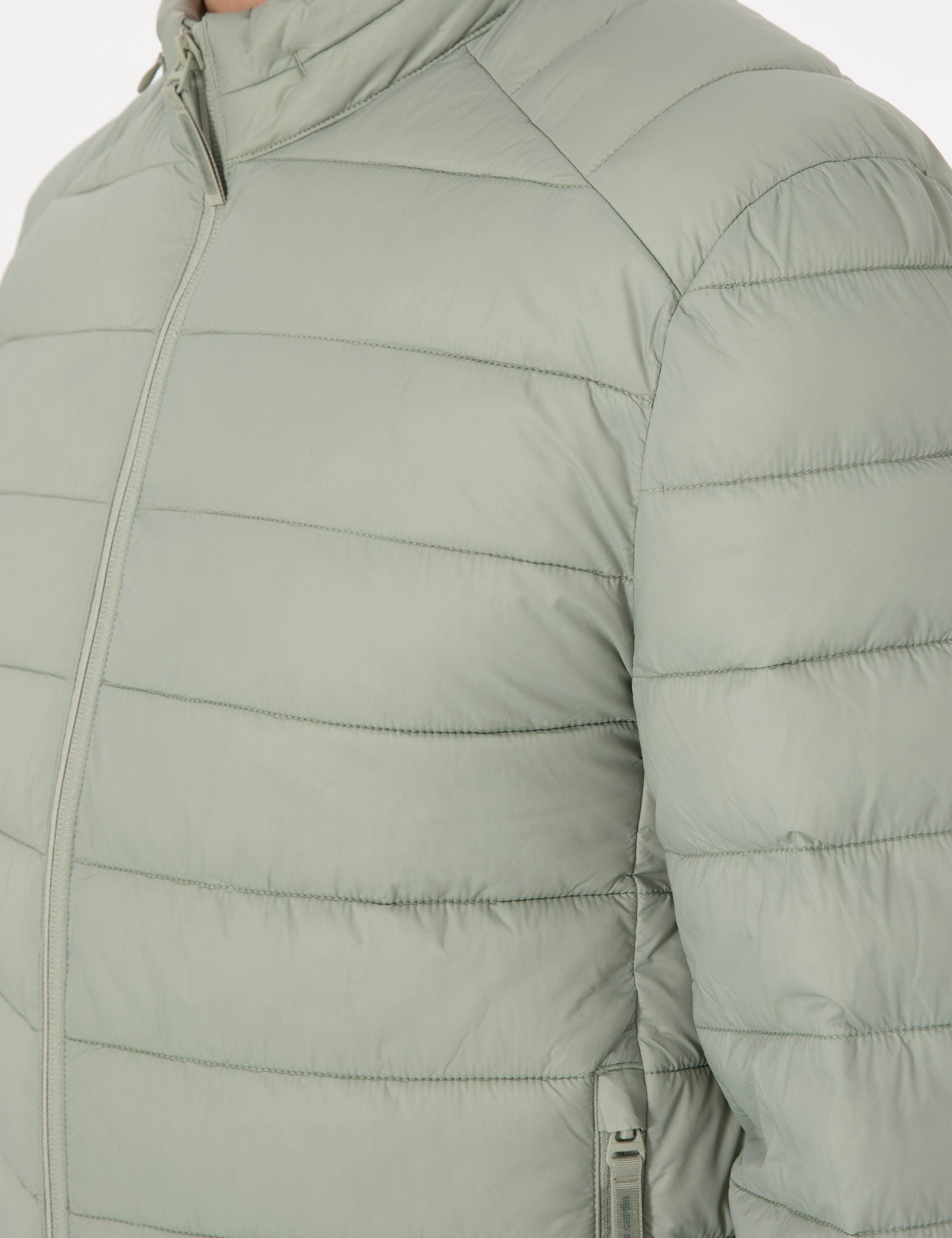 Yeşil Cropped Slim Mont