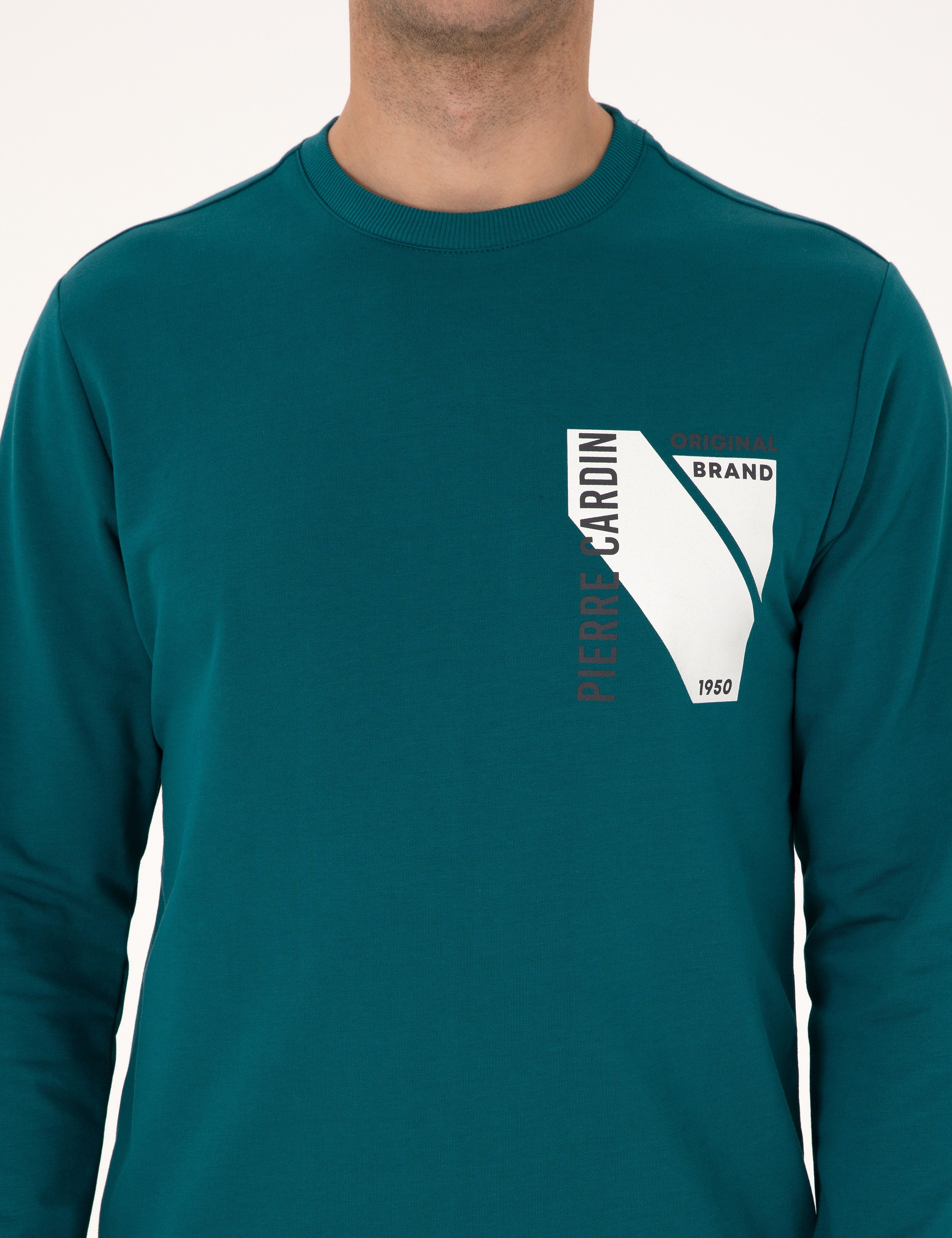 Zümrüt Regular Fit Bisiklet Yaka Sweatshirt