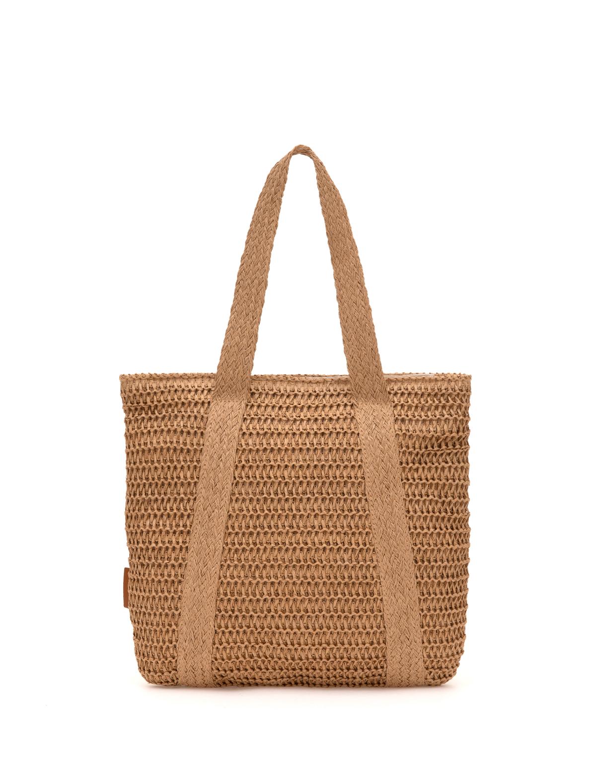 Taba Hasır Omuz Çanta - 50318367005