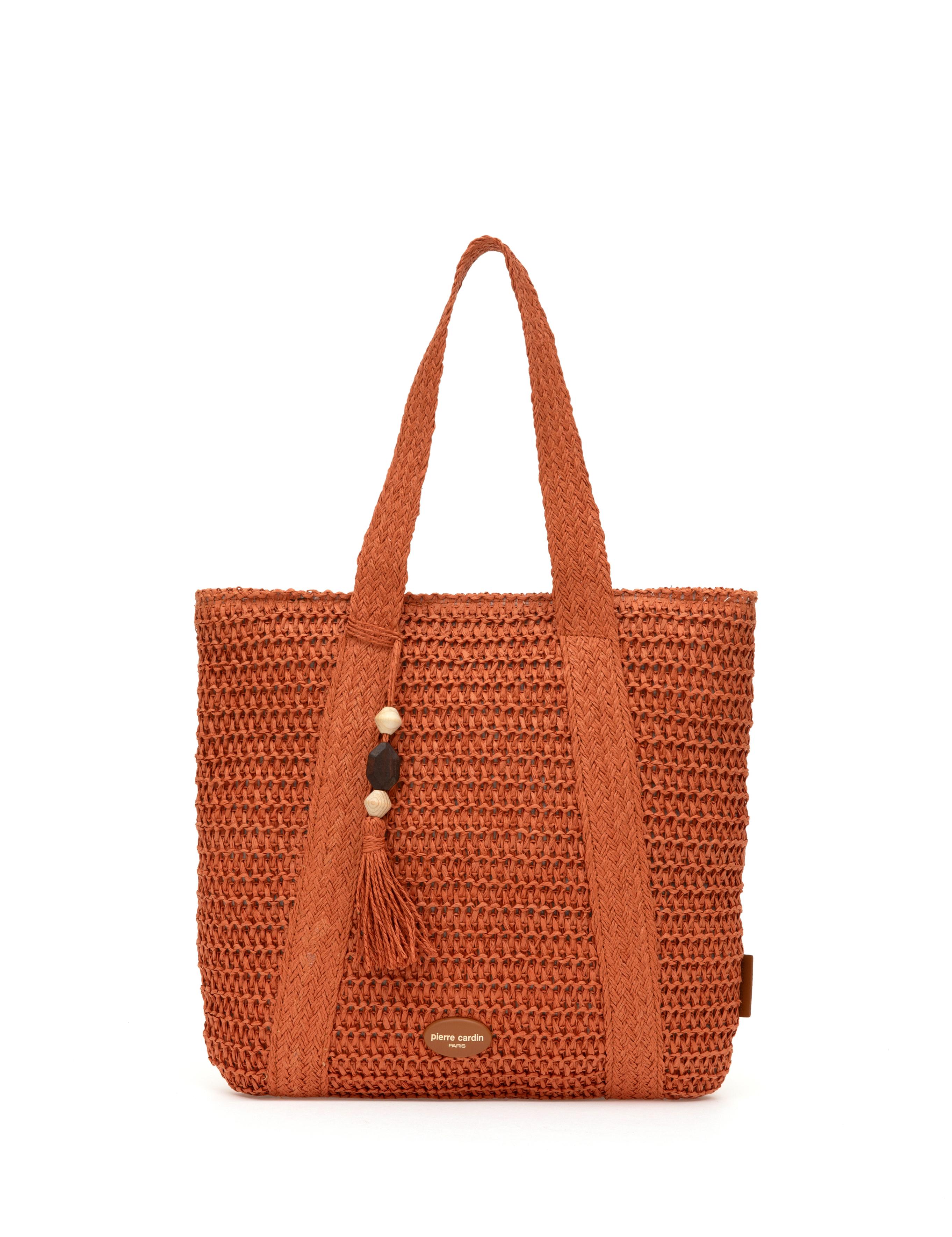 Kiremit Hasır Omuz Çanta