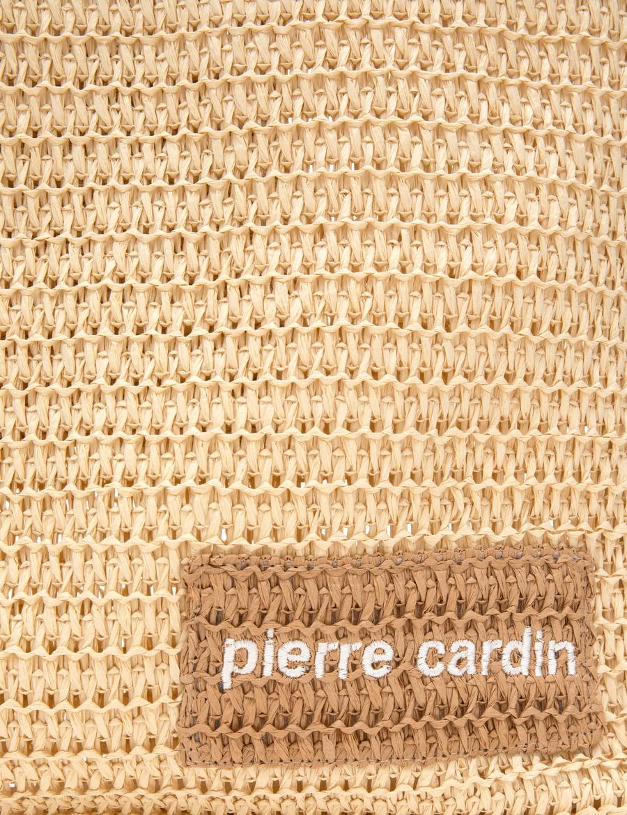 Bej Hasır Omuz Çanta