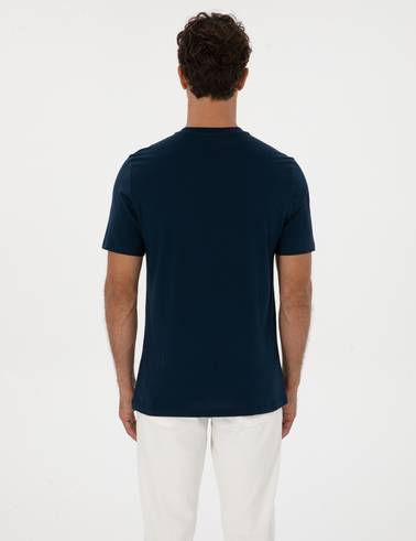 Lacivert Regular Fit Tişört