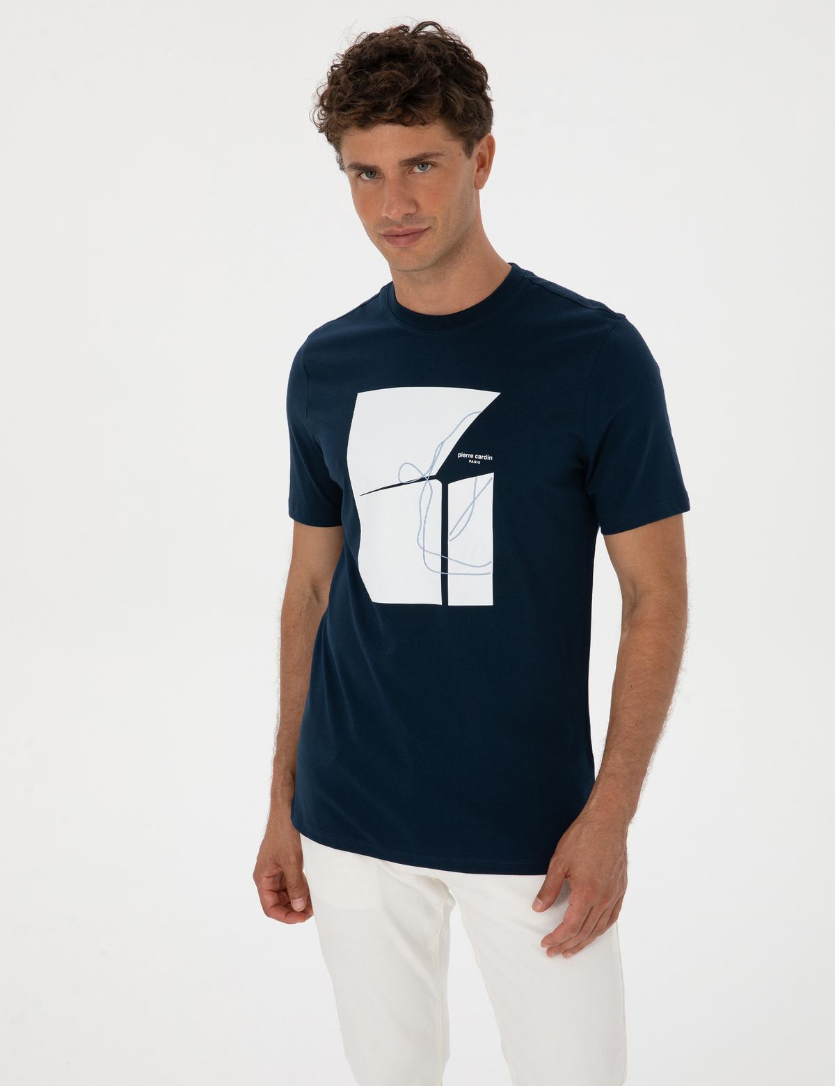 Lacivert Regular Fit Tişört