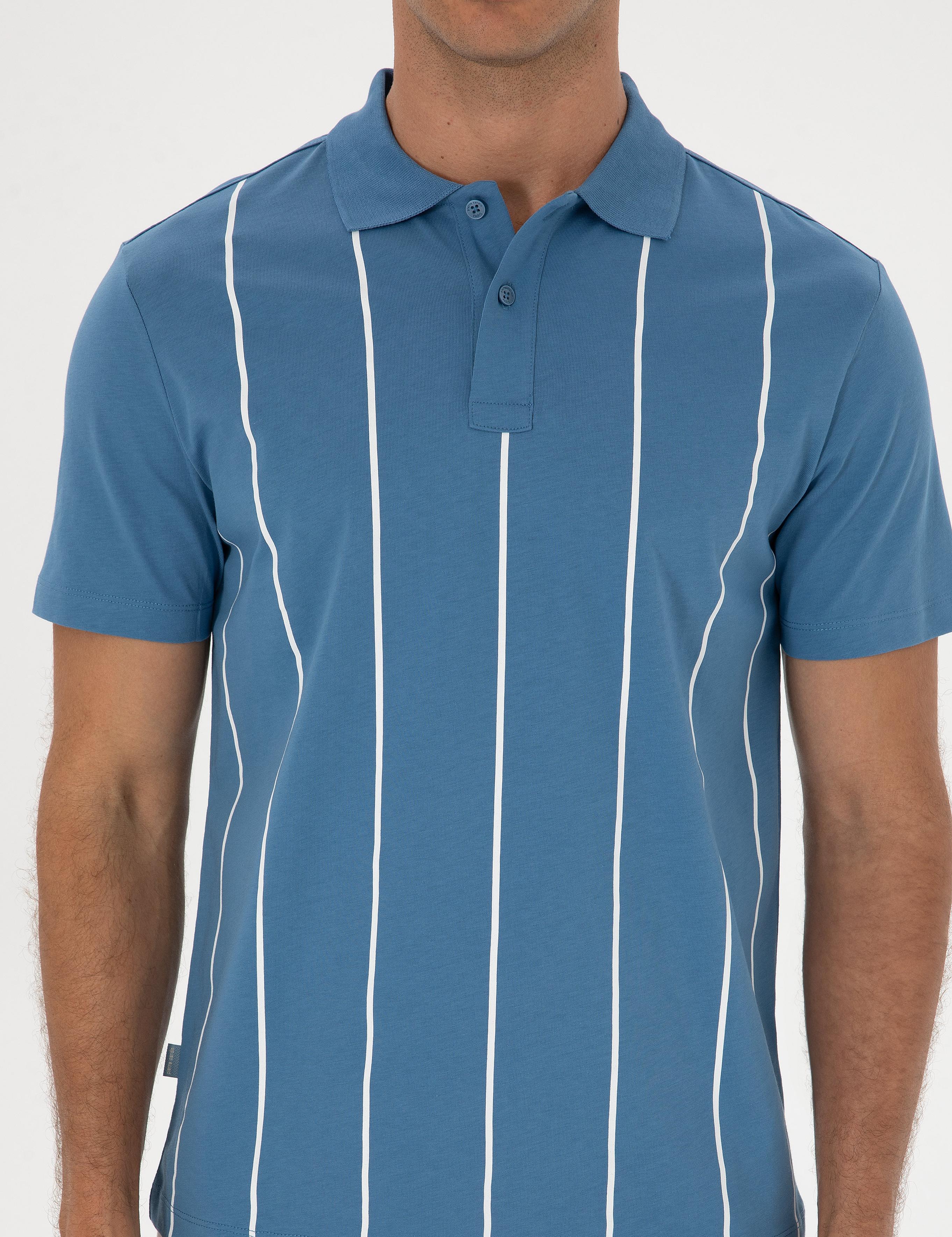 Mavi Regular Fit Polo Yaka Tişört