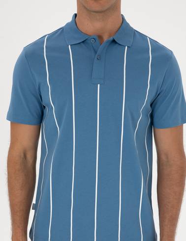 Mavi Regular Fit Polo Yaka Tişört